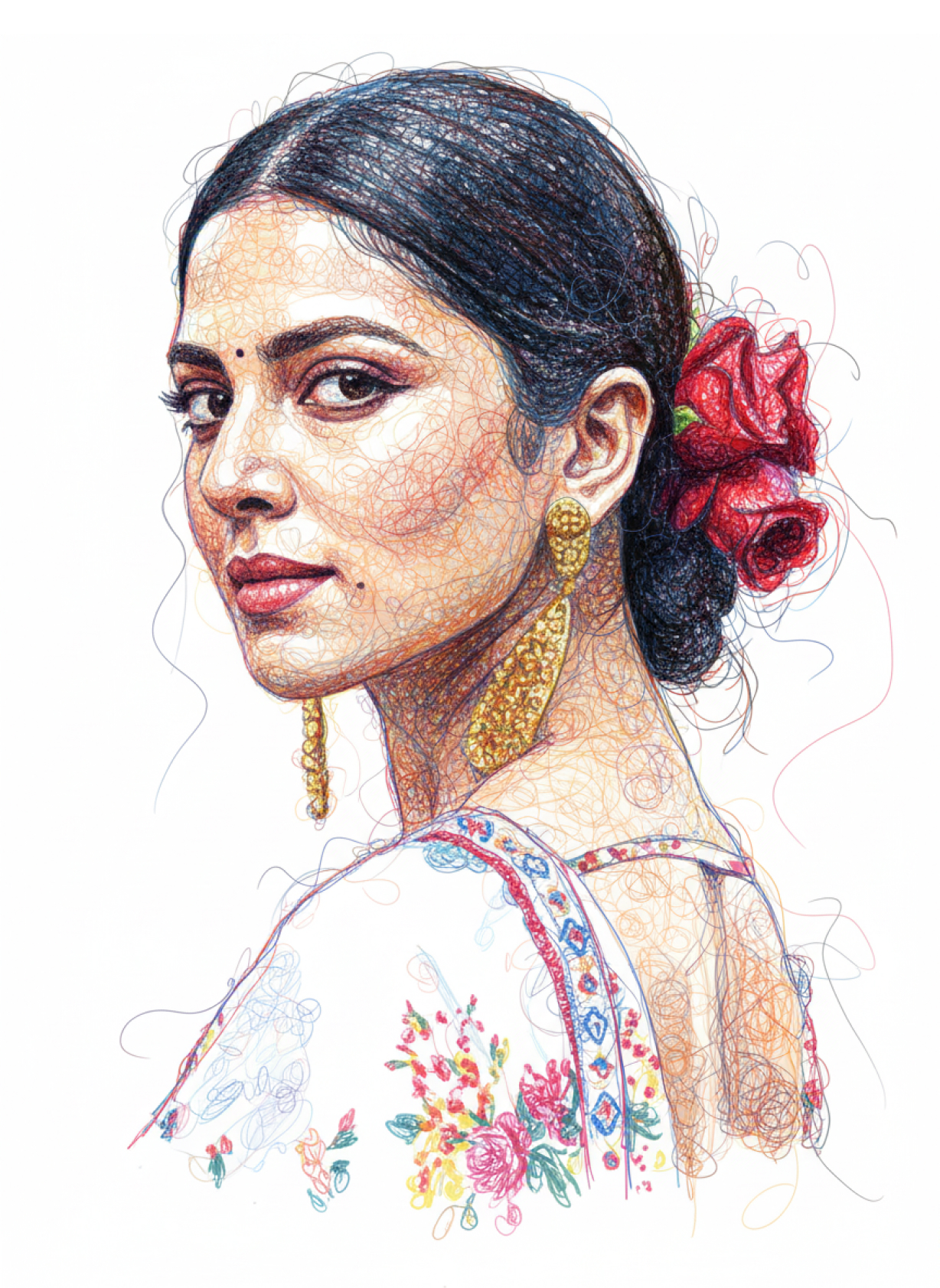 Scribble art example